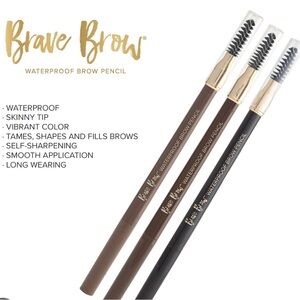 Belle by Kim Gravel Brave Brow Waterproof Brow Pencil - Brown